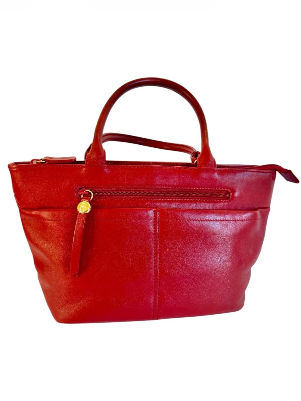 Etienne Aigner Red Leather Shoulder Bag Purse